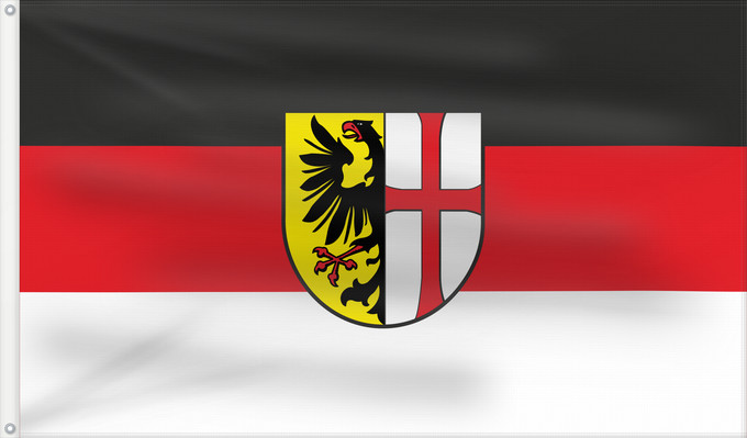 Bandera, con dos ojales metálicos y lado del asta reforzado: Memmingen (Allgäu)