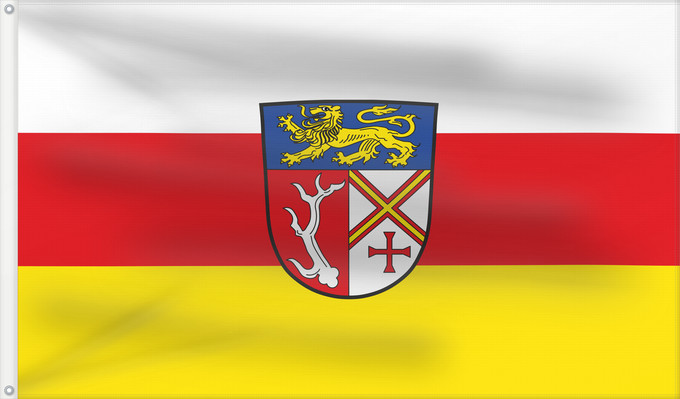 Bandera, con dos ojales metálicos y lado del asta reforzado: Schwenningen (Bayerisch-Schwaben)
