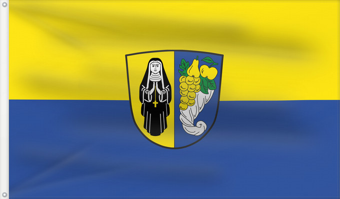 Bandera, con dos ojales metálicos y lado del asta reforzado: Nonnenhorn (Allgäu)