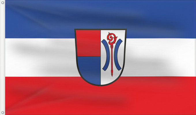 Bandera, con dos ojales metálicos y lado del asta reforzado: Aitrang (Allgäu)