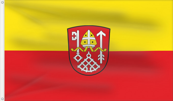 Bandera, con dos ojales metálicos y lado del asta reforzado: Kaltental, M (Allgäu)