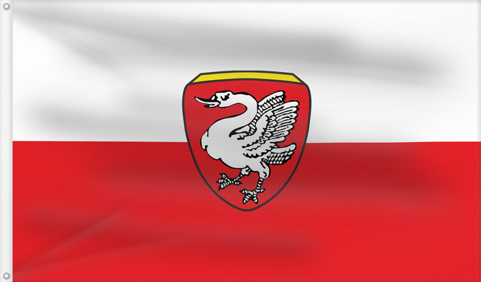 Bandera, con dos ojales metálicos y lado del asta reforzado: Schwangau (Allgäu)