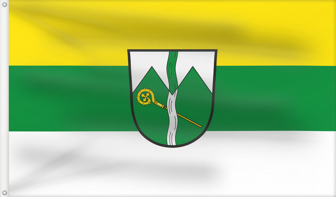 Bandera, con dos ojales metálicos y lado del asta reforzado: Böhen (Allgäu)