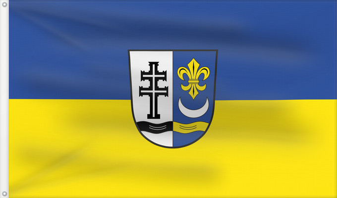 Bandera, con dos ojales metálicos y lado del asta reforzado: Pleß (Allgäu)