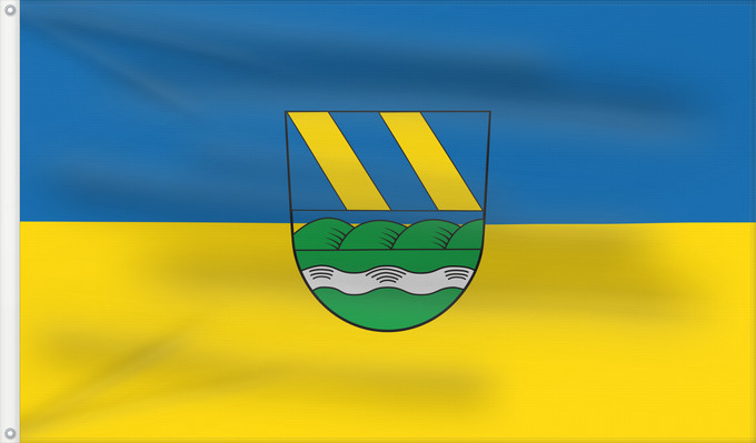 Bandera, con dos ojales metálicos y lado del asta reforzado: Türkheim, M (Allgäu)