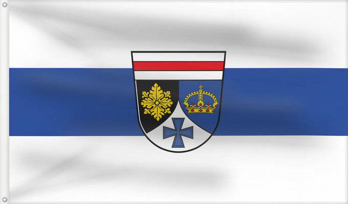 Bandera, con dos ojales metálicos y lado del asta reforzado: Unteregg (Allgäu)