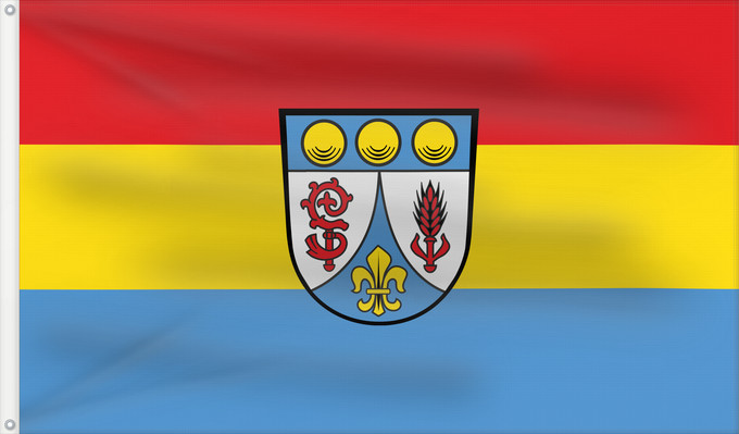 Bandera, con dos ojales metálicos y lado del asta reforzado: Kettershausen (Allgäu)