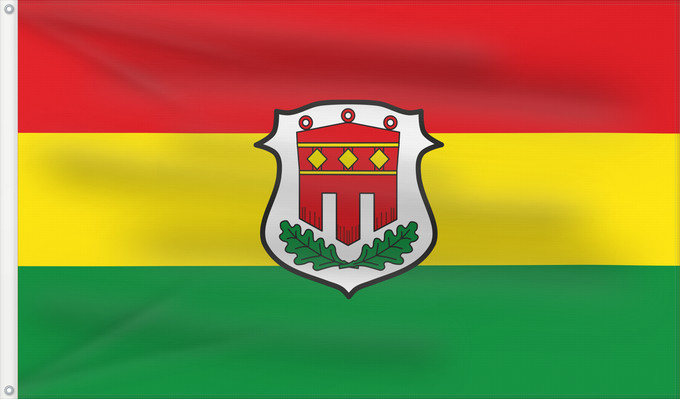 Flag, with two metal eyelets and reinforced hoist: Blaichach (Allgäu)