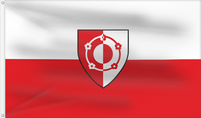 Flag, with two metal eyelets and reinforced hoist: Oy-Mittelberg (Allgäu)
