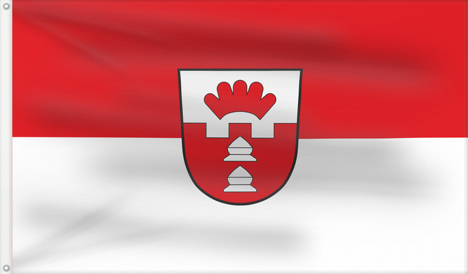 Flag, with two metal eyelets and reinforced hoist: Rettenberg (Allgäu)