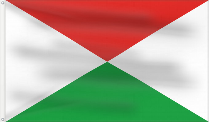 Flag, with two metal eyelets and reinforced hoist: Ducherow ohne Wappen	German municipality of Ducherow	Commune allemande de Ducherow, version sans blason	Ducherow (sin escudo)	Gemeinde Ducherow	Ducherow (senza stemma)