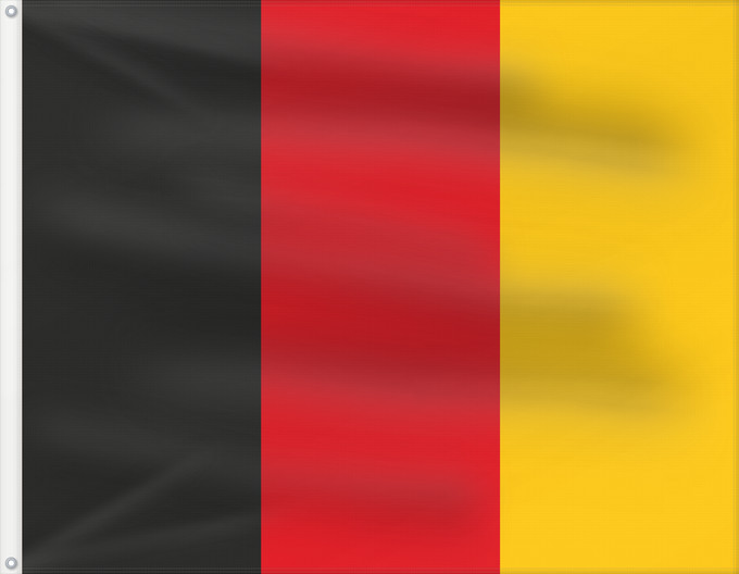Flag, with two metal eyelets and reinforced hoist: Fürstentum Reuß jüngere Linie	Principality of Reuß Younger Line; Ratio  4 5  may also be  5 6	Principauté de Reuss Ligne Jeune (4:5 ou 5:6)	Principado de Reuß Línea Joven (4:5 o 5:6)	Fürstentums Reuß jüngere Linie; Verhältnis  4 5	Principato di Reuss Line