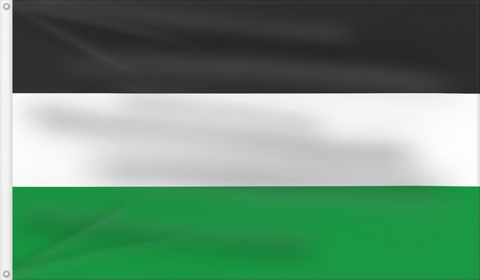 Flag, with two metal eyelets and reinforced hoist: Kreisfreien Stadt Gelsenkirchen	It is easy to put a border around this flag image	Ville de Gelsenkirchen	Gelsenkirchen	Stadt Gelsenkirchen  Die Flagge der Stadt ist schwarz-weiß-grün