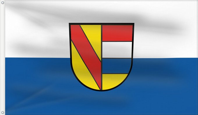 Flag, with two metal eyelets and reinforced hoist: Pforzheim Stadt Pforzheim