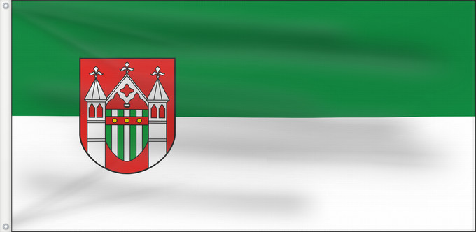 Flag, with two metal eyelets and reinforced hoist: Stadt Brakel It is easy to put a border around this flag image Ville d Allemagne de Brakel Brakel