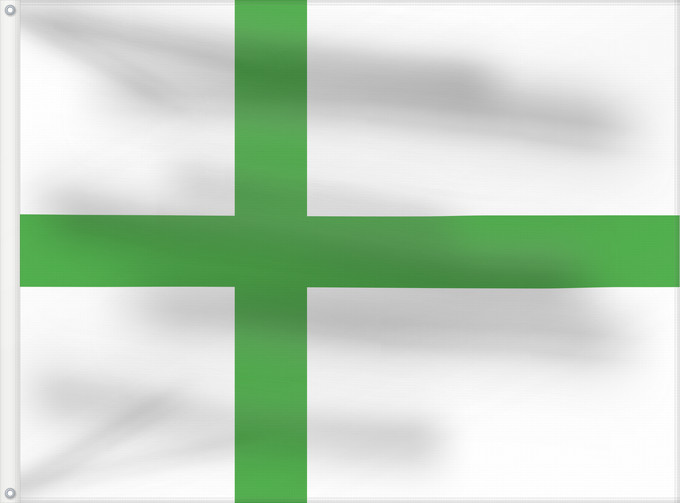 Flagge, mit zwei Metallösen und verstärktem Besatzband: 2nd Proposal by Andersson