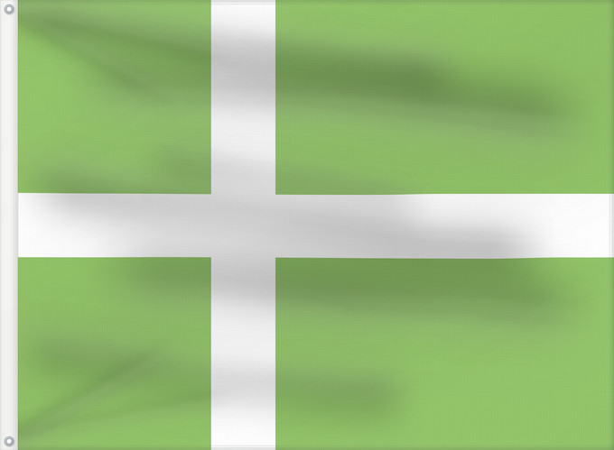Drapeau, avec deux œillets métalliques et guindant renforcé : Achen Greenland Flag Proposal	Sven Tito Achen s 1984 Greenland flag proposal