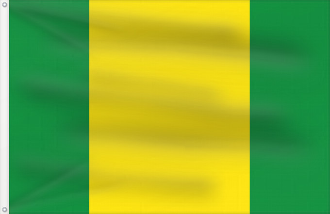 Bandera, con dos ojales metálicos y lado del asta reforzado: Provincia El Oro El Oro Province Province d'El Oro Provincia de El Oro Provinz El Oro Provincia di El Oro