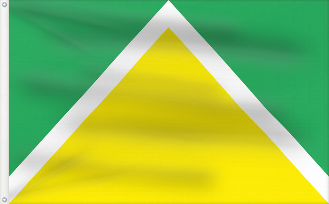 Drapeau, avec deux œillets métalliques et guindant renforcé : Et-Ahja vald	Ahja Parish	Paroisse d'Ahja	Parroquia de Ahja	Gemeinde Ahja	Parrocchia di Ahja