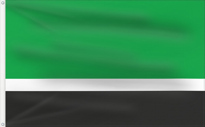 Flag, with two metal eyelets and reinforced hoist: Et-Audru vald	Audru vald
