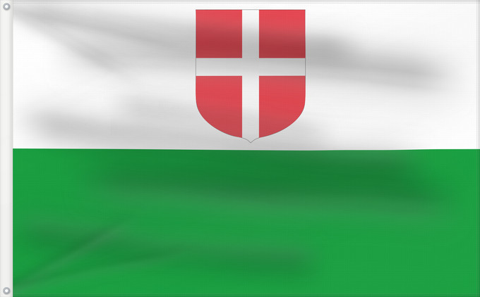 Flag, with two metal eyelets and reinforced hoist: Et-Harju maakond Harju County Comté de Harju Condado de Harju Contea di Harju