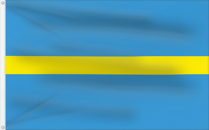 Flag, with two metal eyelets and reinforced hoist: Et-Rakvere	Rakvere