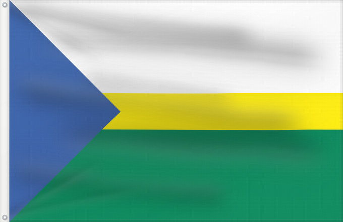 Drapeau, avec deux œillets métalliques et guindant renforcé : Et-Rannu vald	Rannu Parish	Paroisse de Rannu	Parroquia de Rannu	Parrocchia di Rannu