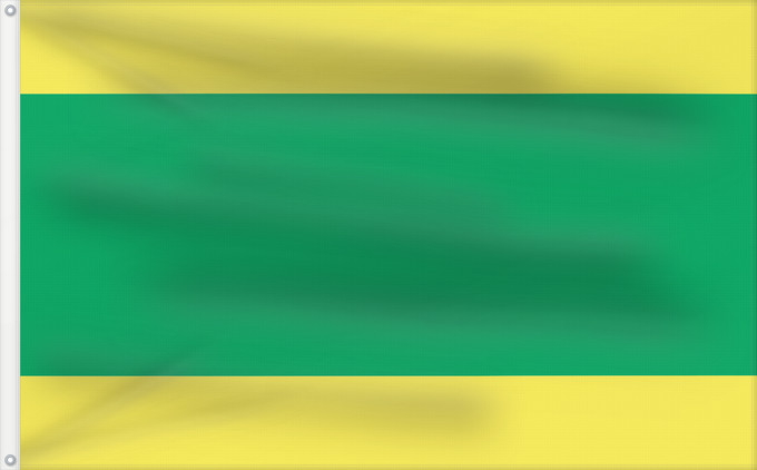 Flagge, mit zwei Metallösen und verstärktem Besatzband: Et-Võru	Võru