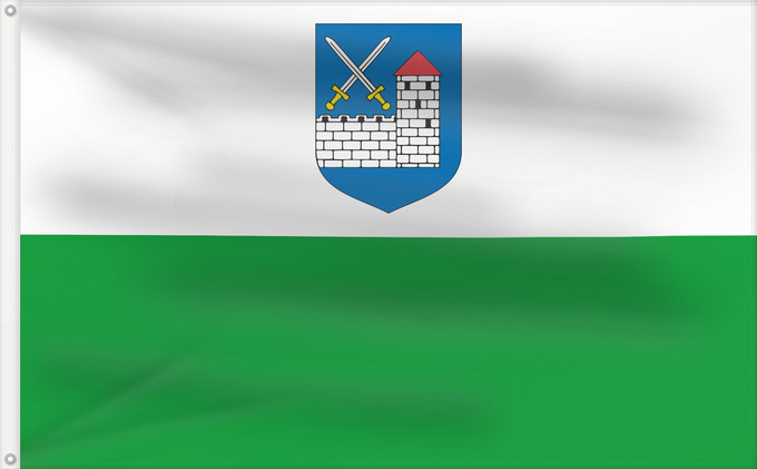 Flag, with two metal eyelets and reinforced hoist: Ida-Virumaa lipp Ida-Virumaa