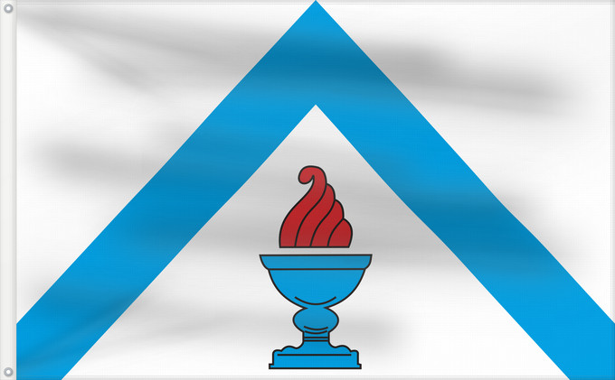 Drapeau, avec deux œillets métalliques et guindant renforcé : Järvakandi	Järvakandi Parish, Estonia	Järvakandi valla lipp