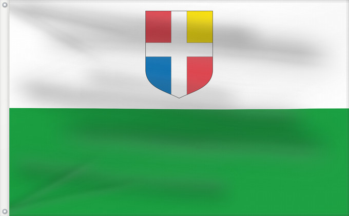 Drapeau, avec deux œillets métalliques et guindant renforcé : Raplamaa lipp	Raplamaa