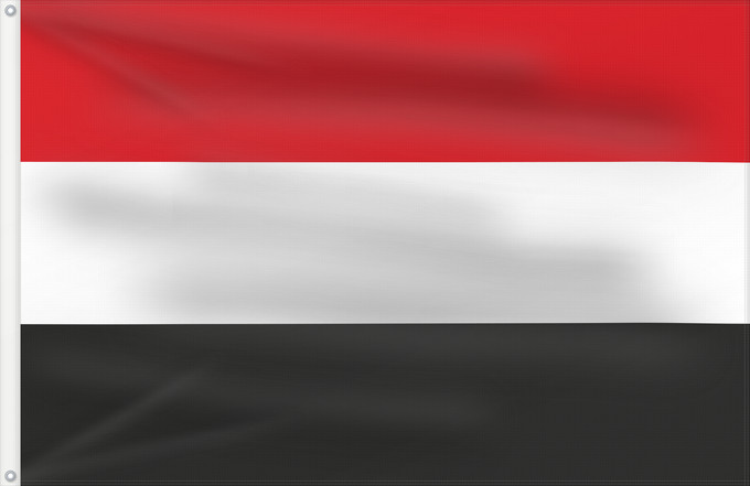 Flag, with two metal eyelets and reinforced hoist: Egypt without eagle Civil flag of Egypt without the eagle Égypte - Drapeau Civil (sans aigle) Egipto - Bandera Civil (sin águila) Ägypten - Zivile Flagge (ohne Adler) Egitto - Bandiera Civile (senza aquila) العلم المدني لجمهورية مصر العربية يستعمل على ا
