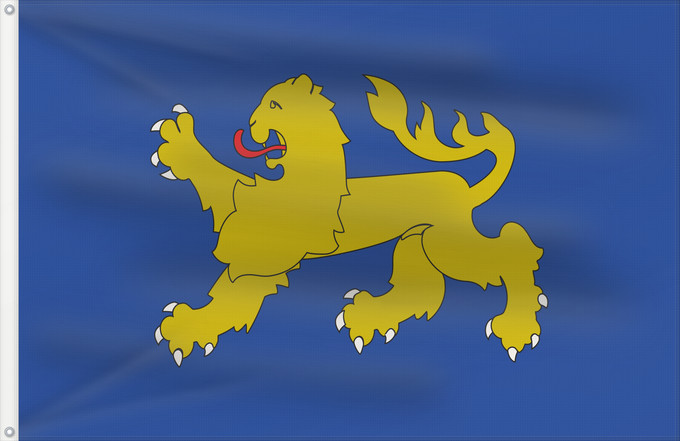 Bandera, con dos ojales metálicos y lado del asta reforzado: Aielo de Malferit Spain