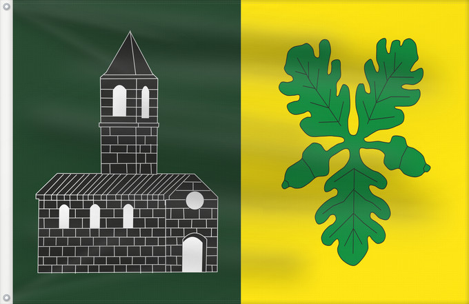 Bandera, con dos ojales metálicos y lado del asta reforzado: D Alàs i Cerc It is easy to put a border around this flag image Alàs i Cerc Apaisada Apaïsada