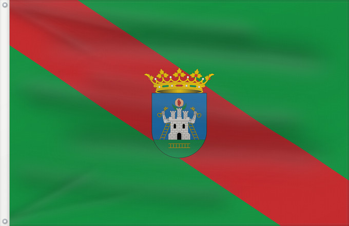 Bandera, con dos ojales metálicos y lado del asta reforzado: Alhama de Granada Granada Alhama de Granada, Granada, Spain Alhama de Granada Alhama de Granada, Granada, España