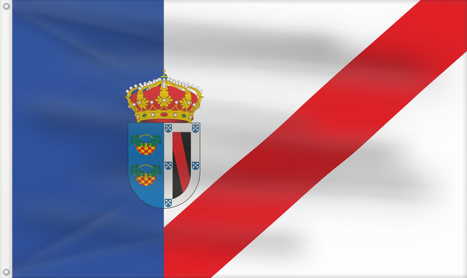 Bandera, con dos ojales metálicos y lado del asta reforzado: Almonte Spain