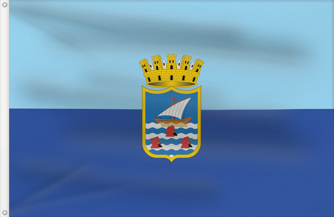 Drapeau, avec deux œillets métalliques et guindant renforcé : Almuñécar Granada Almuñécar, Granada, Spain Almuñécar Almuñécar, Granada, España