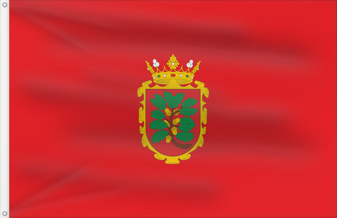 Bandera, con dos ojales metálicos y lado del asta reforzado: Astorga Spain	Astorga	Rectangular