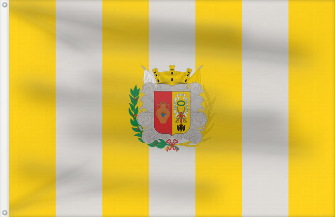 Bandera, con dos ojales metálicos y lado del asta reforzado: Bailén  Jaén	Bailén, Jaén, Spain	Bailén	Bailén, Jaén, España