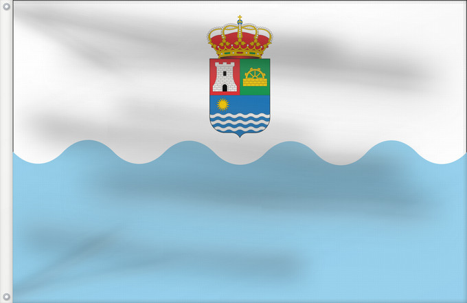 Bandera, con dos ojales metálicos y lado del asta reforzado: Balanegra  Almería	Balanegra, Almería, Spain	Balanegra, Almería	Balanegra, Almería, España