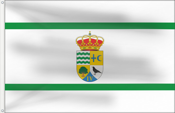 Bandera, con dos ojales metálicos y lado del asta reforzado: Benalauría  Málaga	Benalauría, Málaga, Spain	Benalauría	Benalauría, Málaga, España