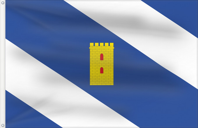 Flag, with two metal eyelets and reinforced hoist: Biota Biota-Zaragoza-Spain Biota-Zaragoza