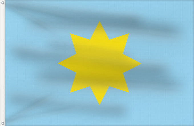 Bandera, con dos ojales metálicos y lado del asta reforzado: Bonastre Bonastre, Tarragona, Spain Bonastre, Girona, España Bonastre, Tarragona, Espanya