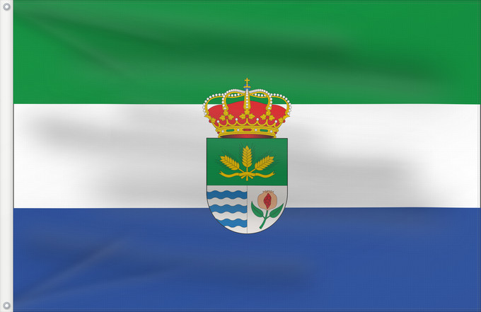 Bandera, con dos ojales metálicos y lado del asta reforzado: Cúllar Vega  Granada	Cúllar Vega, Granada, Spain	Cúllar Vega	Cúllar Vega, Granada, España