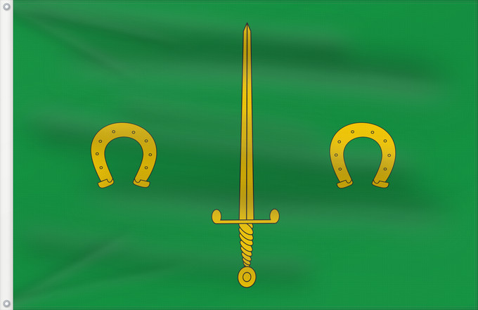 Bandera, con dos ojales metálicos y lado del asta reforzado: Campelles	Campelles, Spain	Campellas, Gerona, España	Campelles, Girona, Espanya