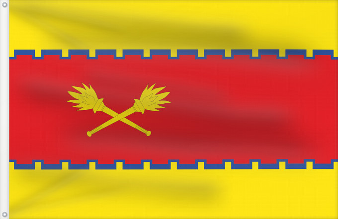 Flag, with two metal eyelets and reinforced hoist: Cetina Cetina-Zaragoza-Spain Cetina-Zaragoza
