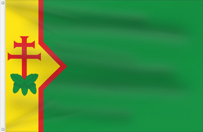 Bandera, con dos ojales metálicos y lado del asta reforzado: Codos	Codos-Zaragoza-Spain	Codos-Zaragoza