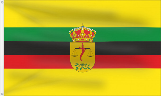 Flag, with two metal eyelets and reinforced hoist: Jabugo Jabugo Andalucía