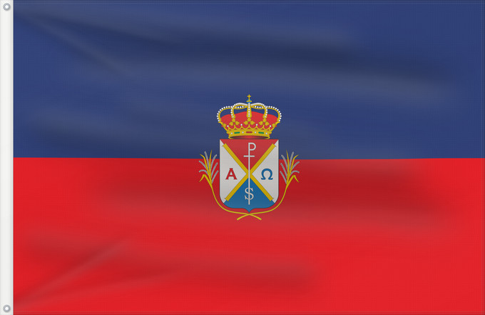 Bandera, con dos ojales metálicos y lado del asta reforzado: Puebla del Río Sevilla La Puebla del Río, Seville, Spain La Puebla del Río Puebla del Río, Sevilla, España.
