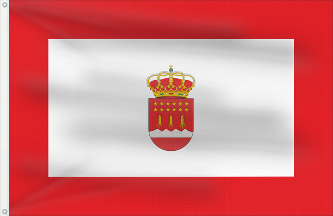 Bandera, con dos ojales metálicos y lado del asta reforzado: Laroya  Almería	Laroya, Almería, Spain	Laroya	Laroya, Almería, España